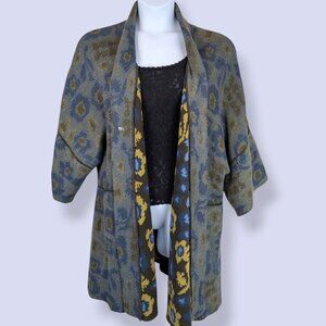 Vintage Axcess Knit Floral Cardigan